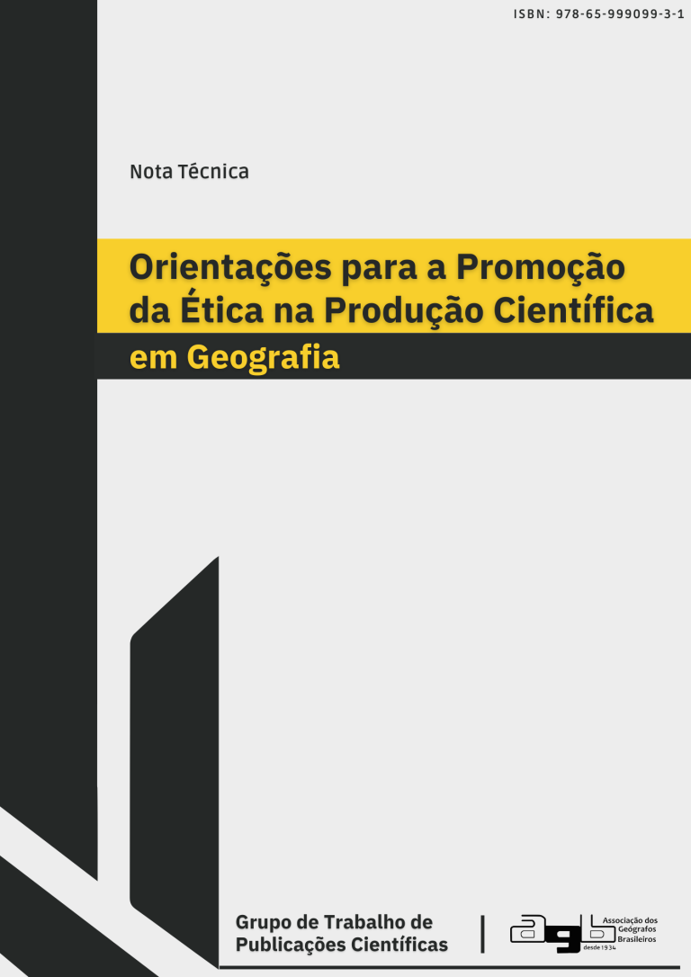 Ética na Publicação Científica - AGB